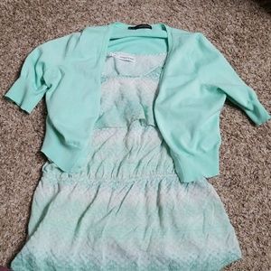 Maurices flowy peplum top and sweater
